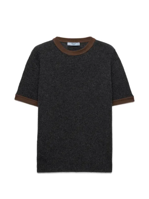 Prada suéter de cachemira con cuello redondo