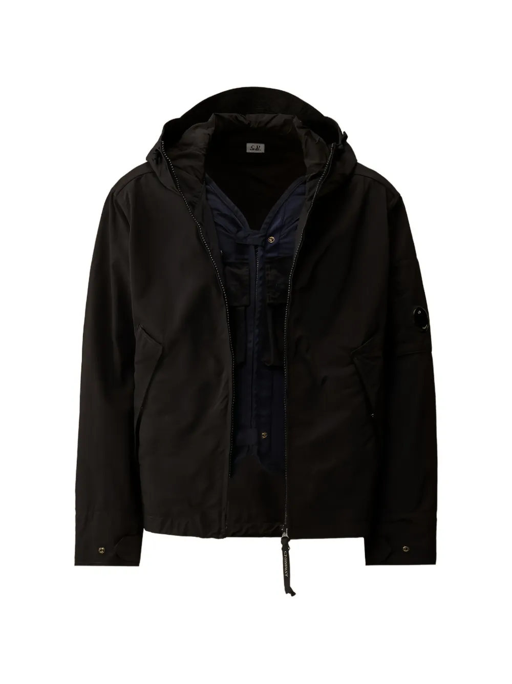 C.P. Company hooded zip jacket - Nero