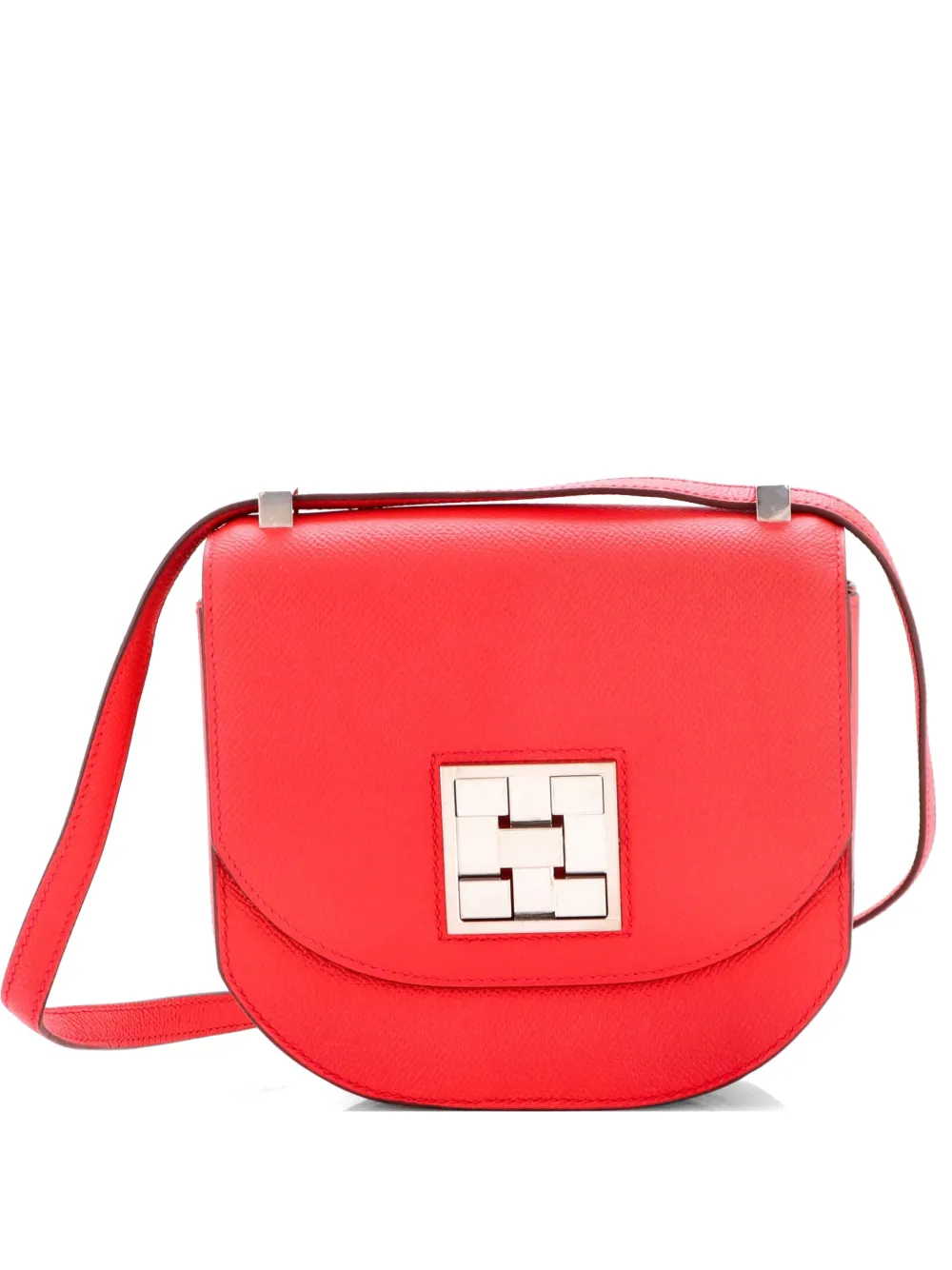 Hermès Pre-Owned Mosaique au 24 Bag Epsom 17 crossbody bag - Rosso