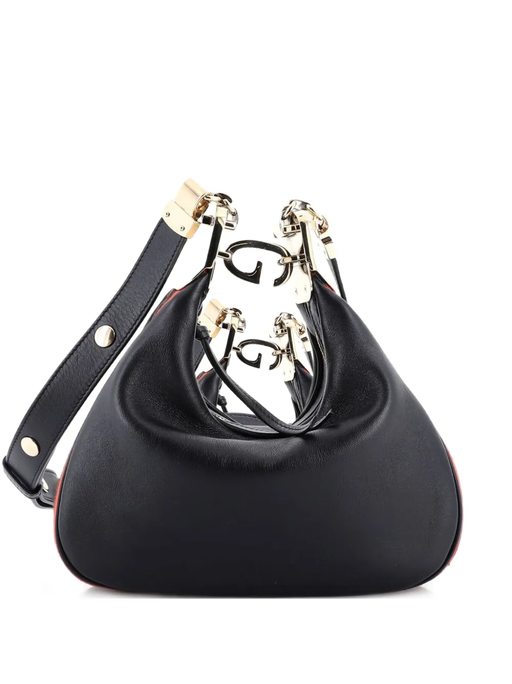 Gucci Pre-Owned Attache Shoulder Bag Leather Small crossbody bag - Nero