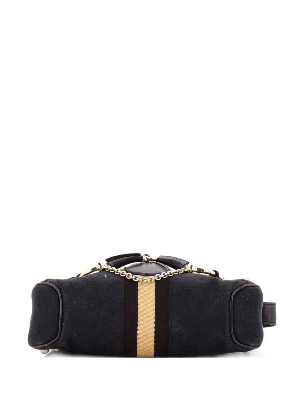 Horsebit Web Flap Gg Canvas Mini Shoulder Bag