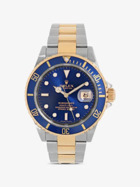 Rolex stainless steel blue 16613 watch