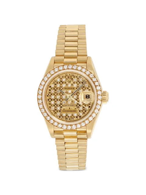 Rolex ساعة 'دايموند بافي' 26 ملم