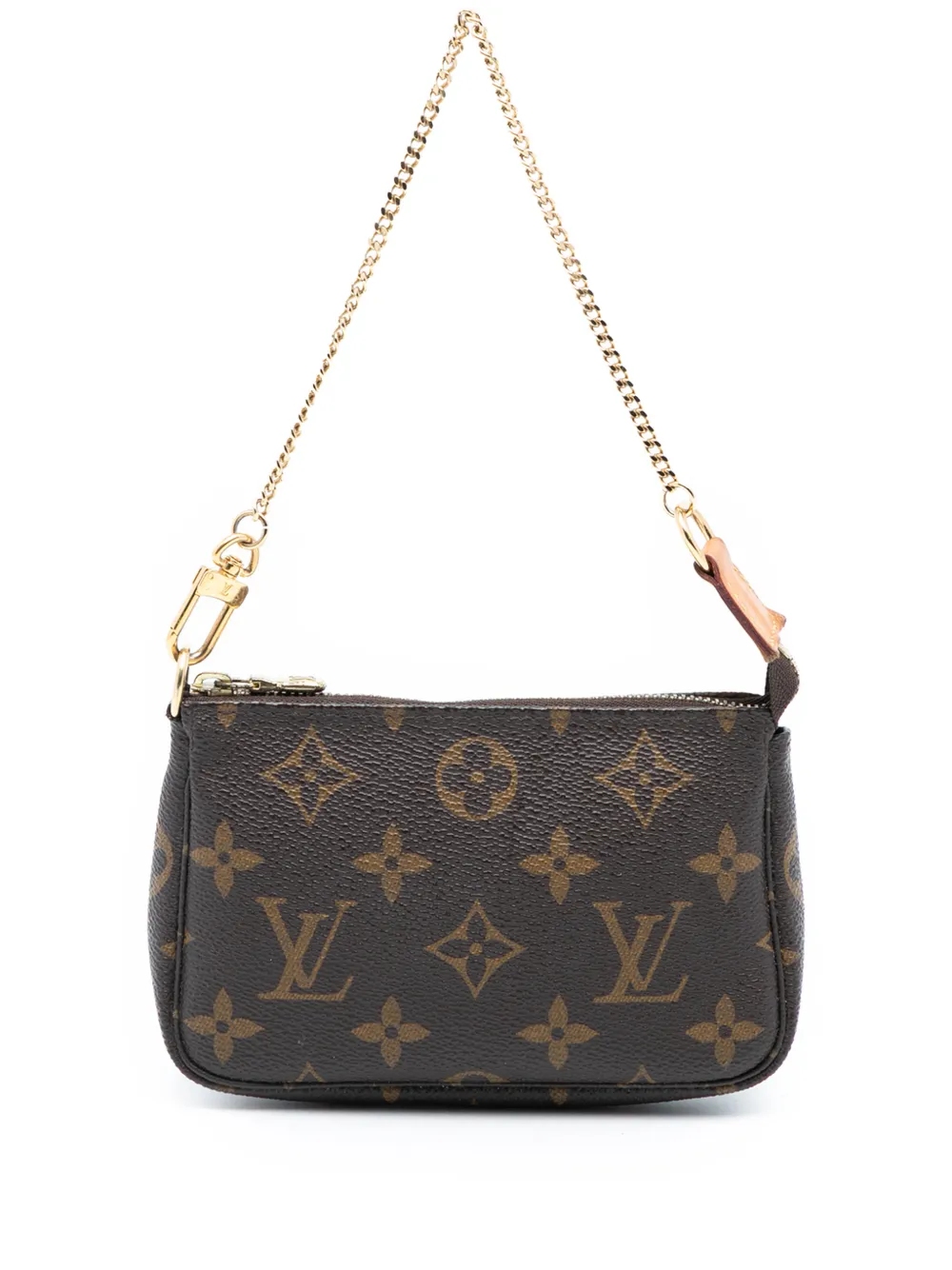 Louis Vuitton Pre-Owned 2018 Monogram Mini Pochette Accessoires handbag - Marrone