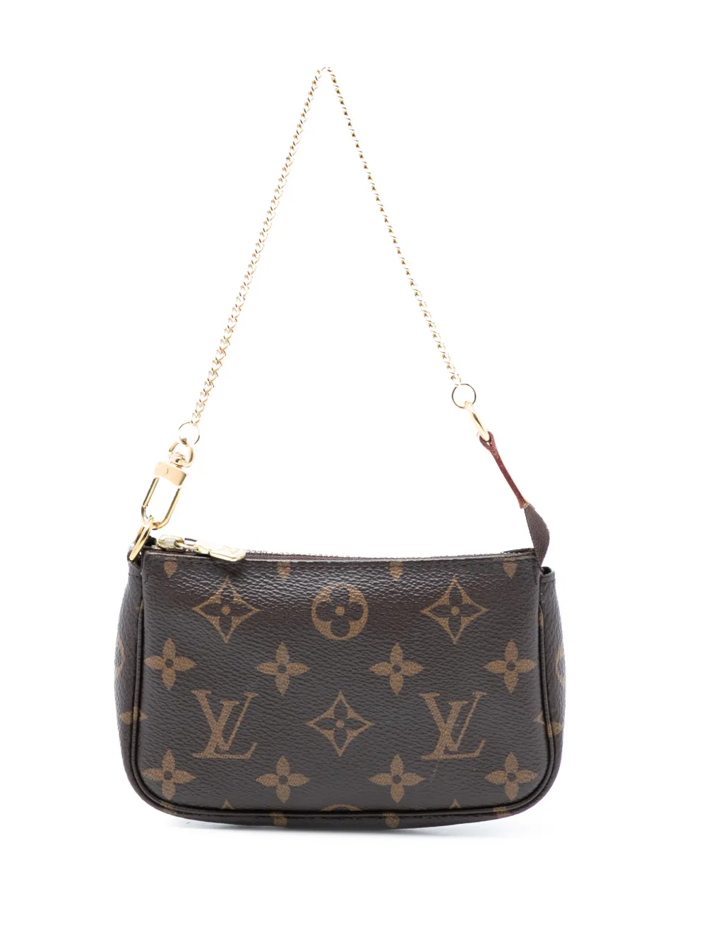 Louis Vuitton Pre-Owned 2020 Monogram Mini Pochette Accessoires handbag - Marrone