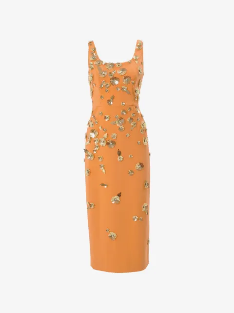 Carolina Herrera Abito midi a fiori