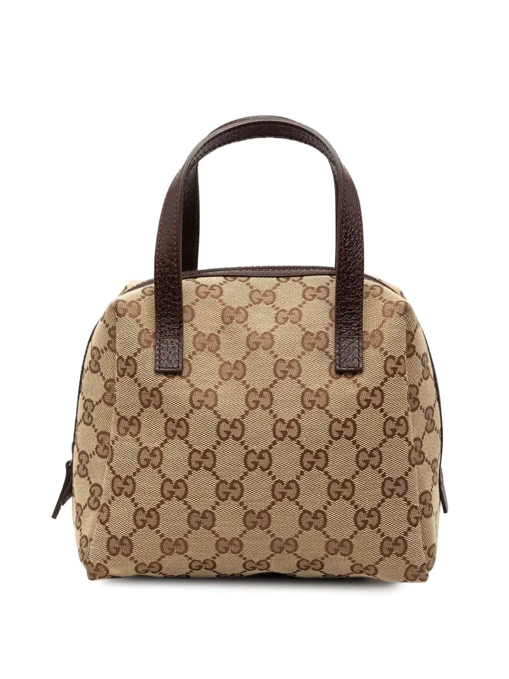 Gucci Pre-Owned Borsa a mano Balthus Tofu mini con tela GG 2000-2015 - Marrone