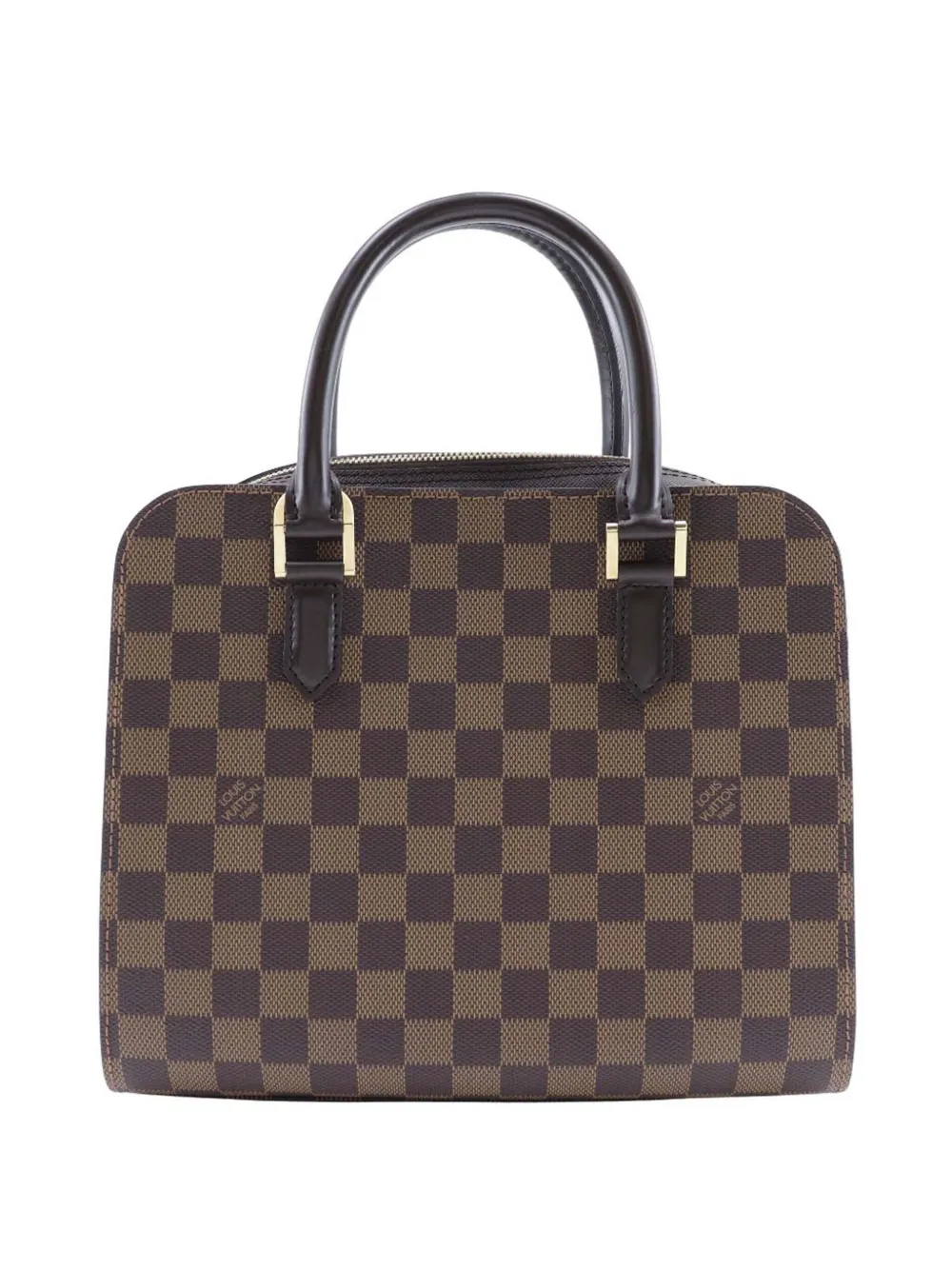Louis Vuitton Pre-Owned 2003 Damier Ebene Triana handbag - Marrone
