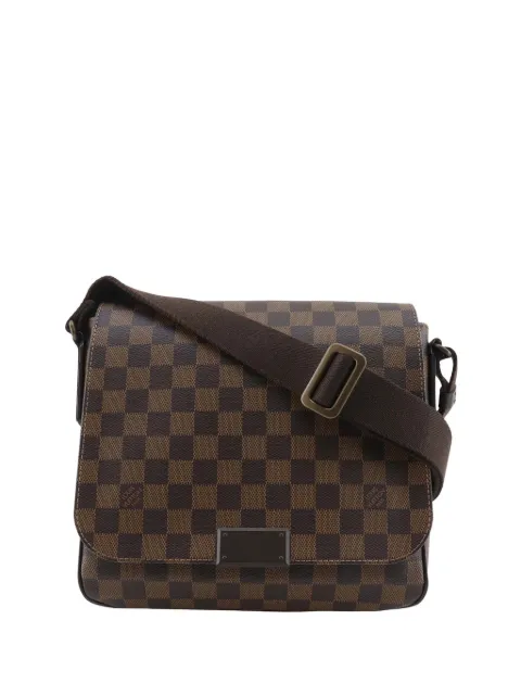 Louis Vuitton Pre-Owned 2013 Damier Ebene District PM crossbody bag