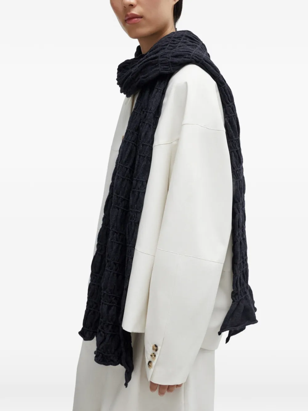  Cordera Gathered Wrap - Grey 