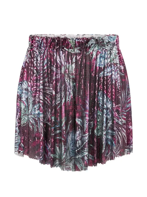 Rabanne palm-tree-print shorts