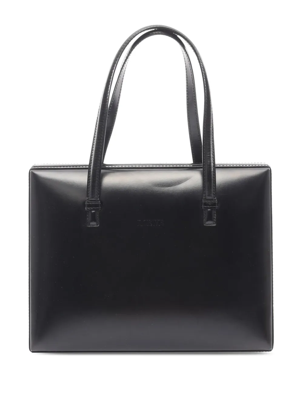 Loewe Pre-Owned Borsa a mano in pelle 2010-2026 - Nero
