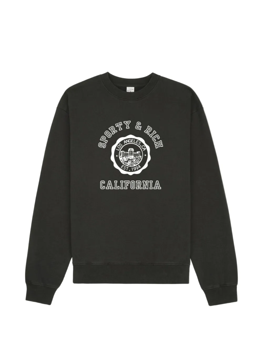 Sporty & Rich California emblem crewneck - Nero