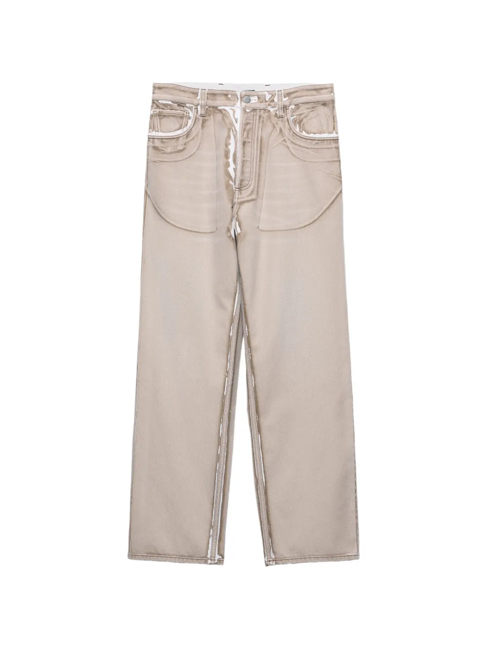 Prada Bull denim five-pocket jeans - Toni neutri