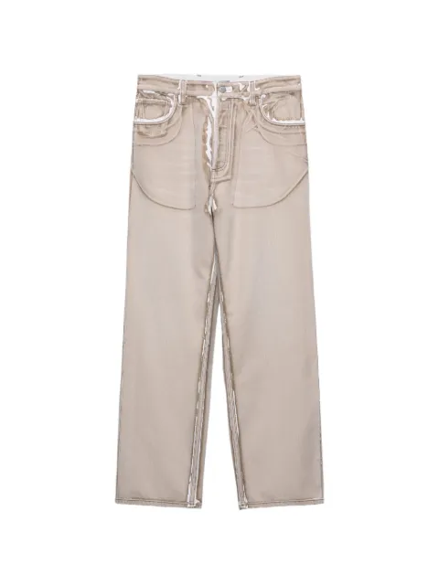 Prada Bull denim five-pocket jeans