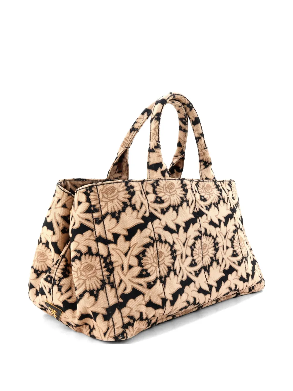 Canapa Printed Canvas Large Tote Bag
