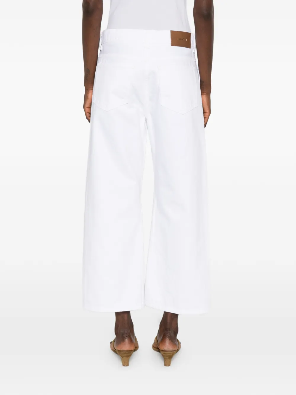 KHAITE Boyle jeans Wit