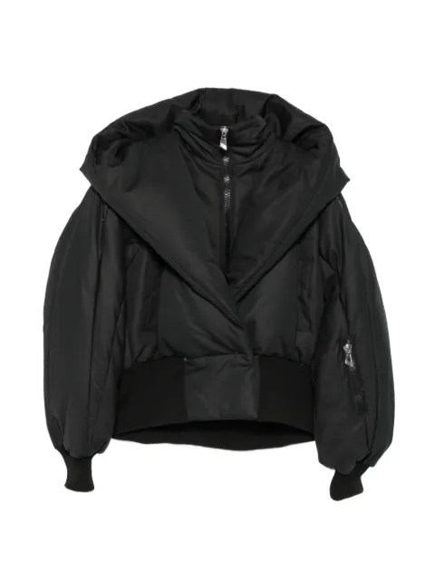 The Attico high-collar padded jacket