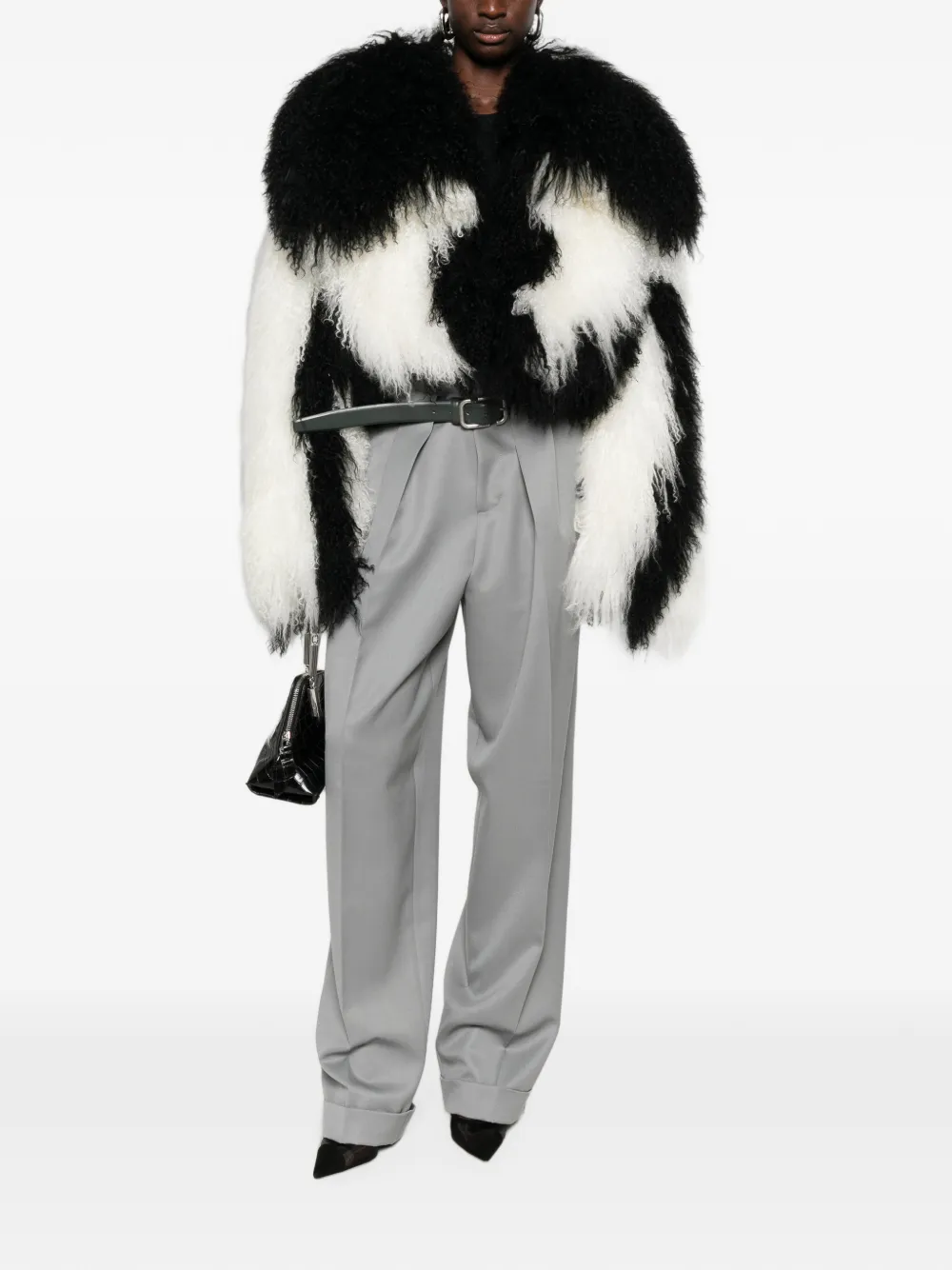 The Attico Grijze broek Grijs