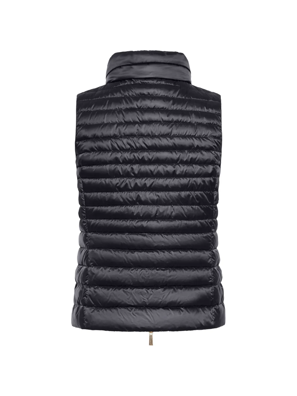  Moorer Zip-up Gilet - Black 