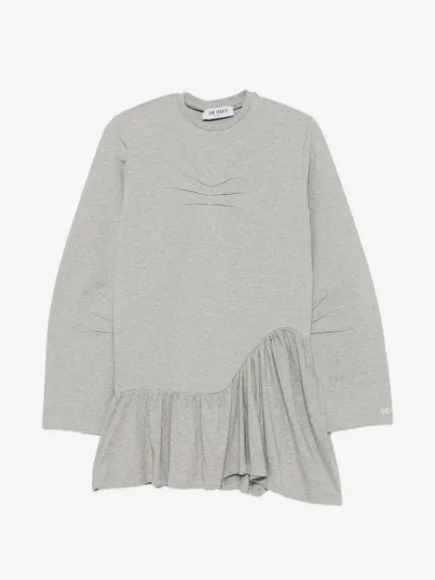 The Attico robe courte plissée à manches longues