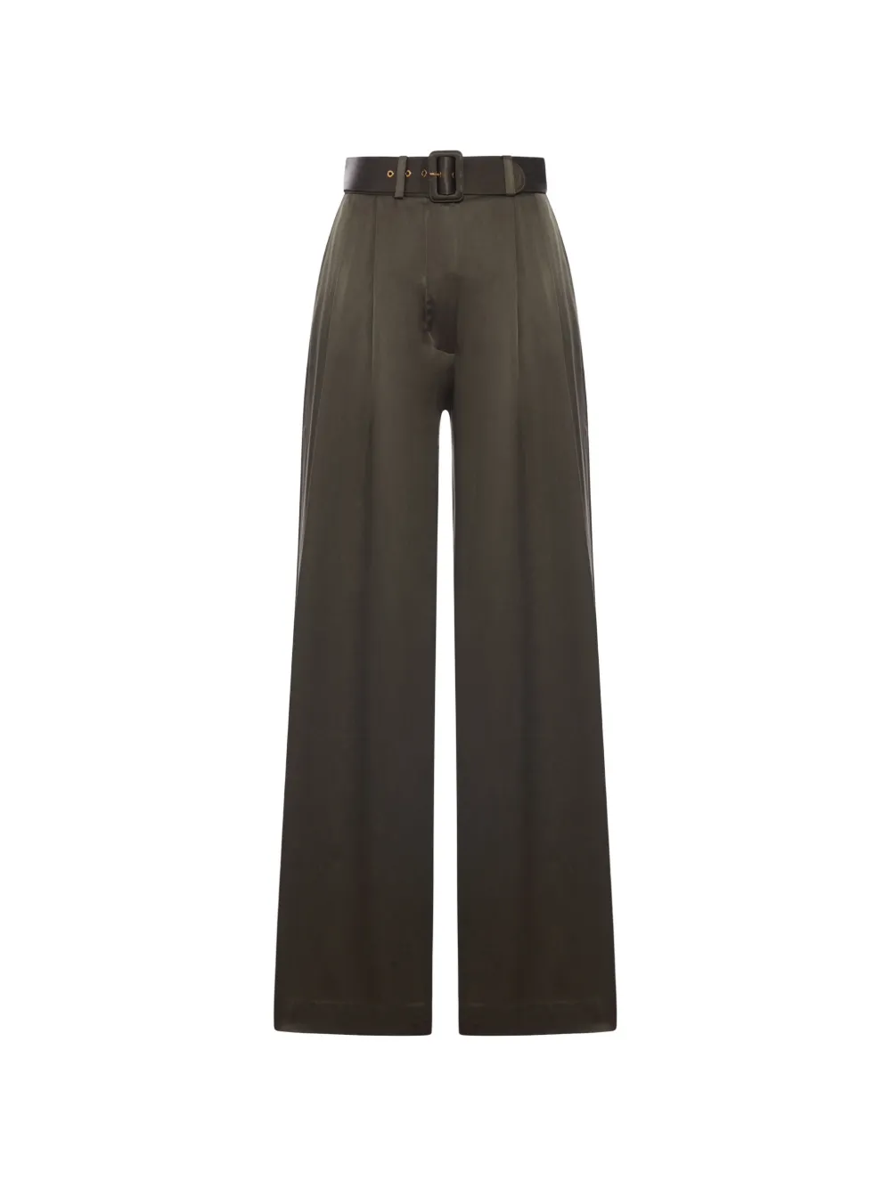 ZIMMERMANN belted trousers - Verde