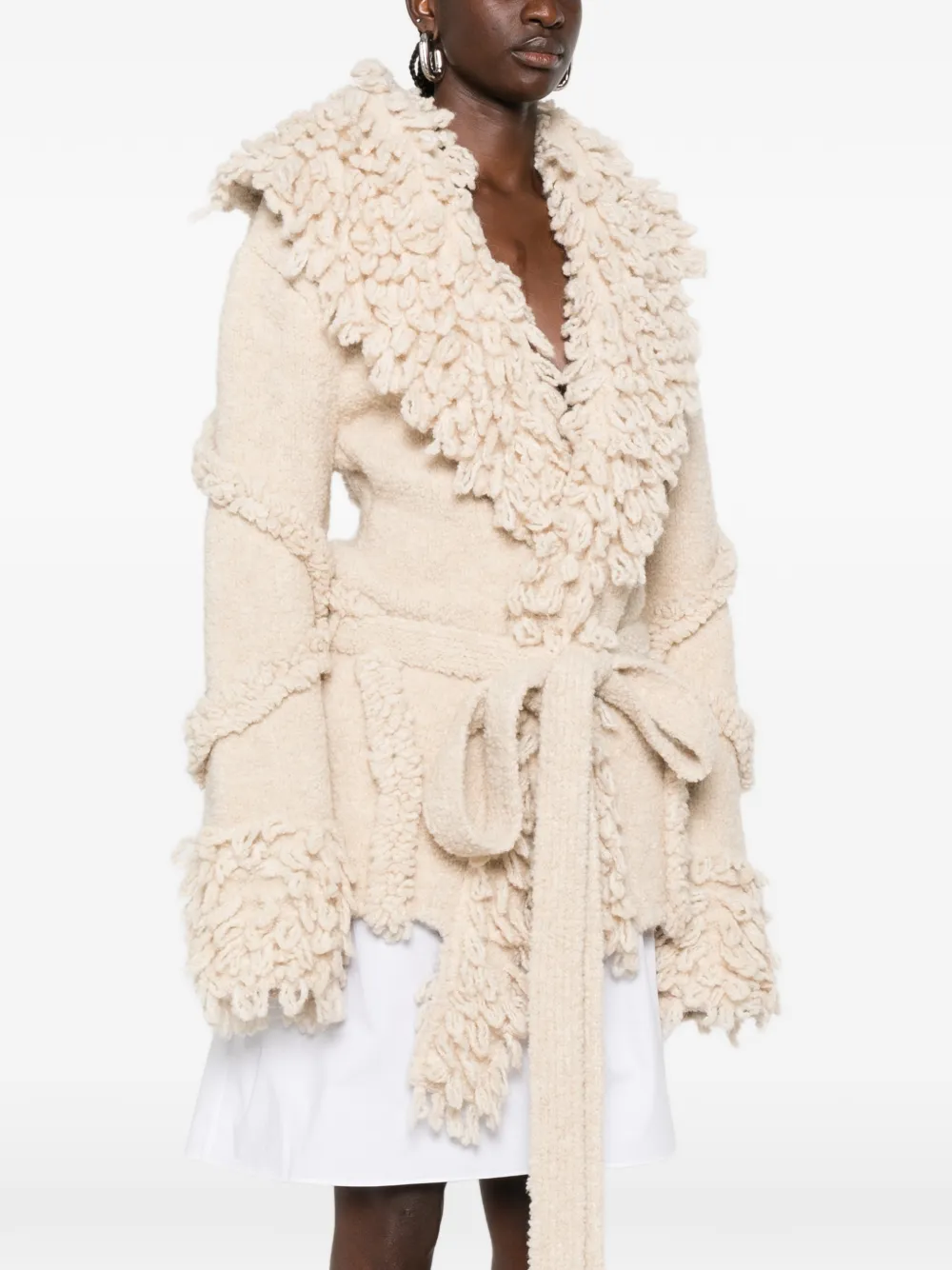 The Attico Beige vest