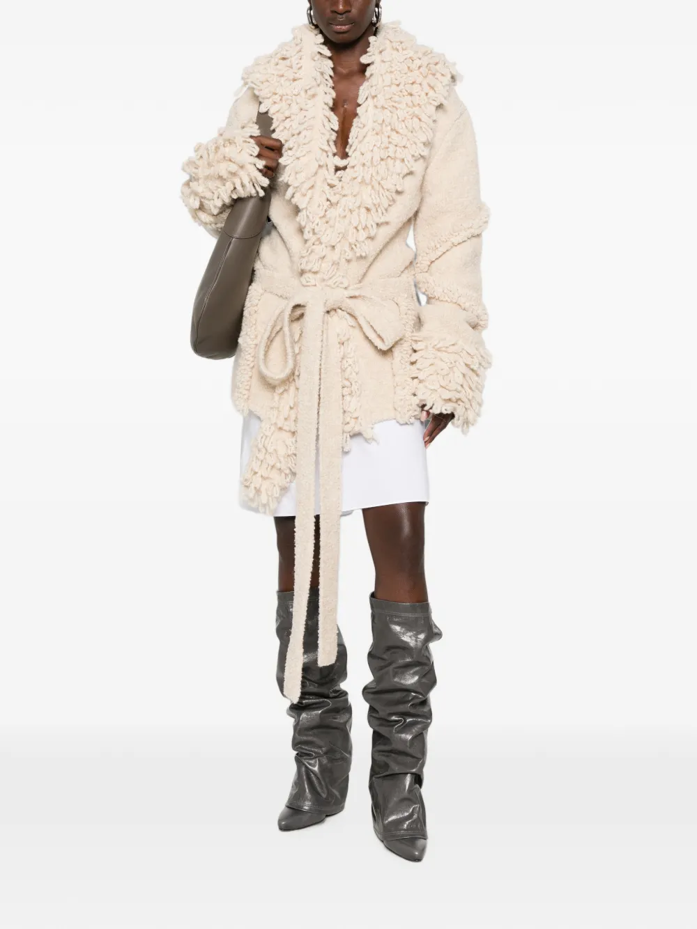 The Attico Beige vest