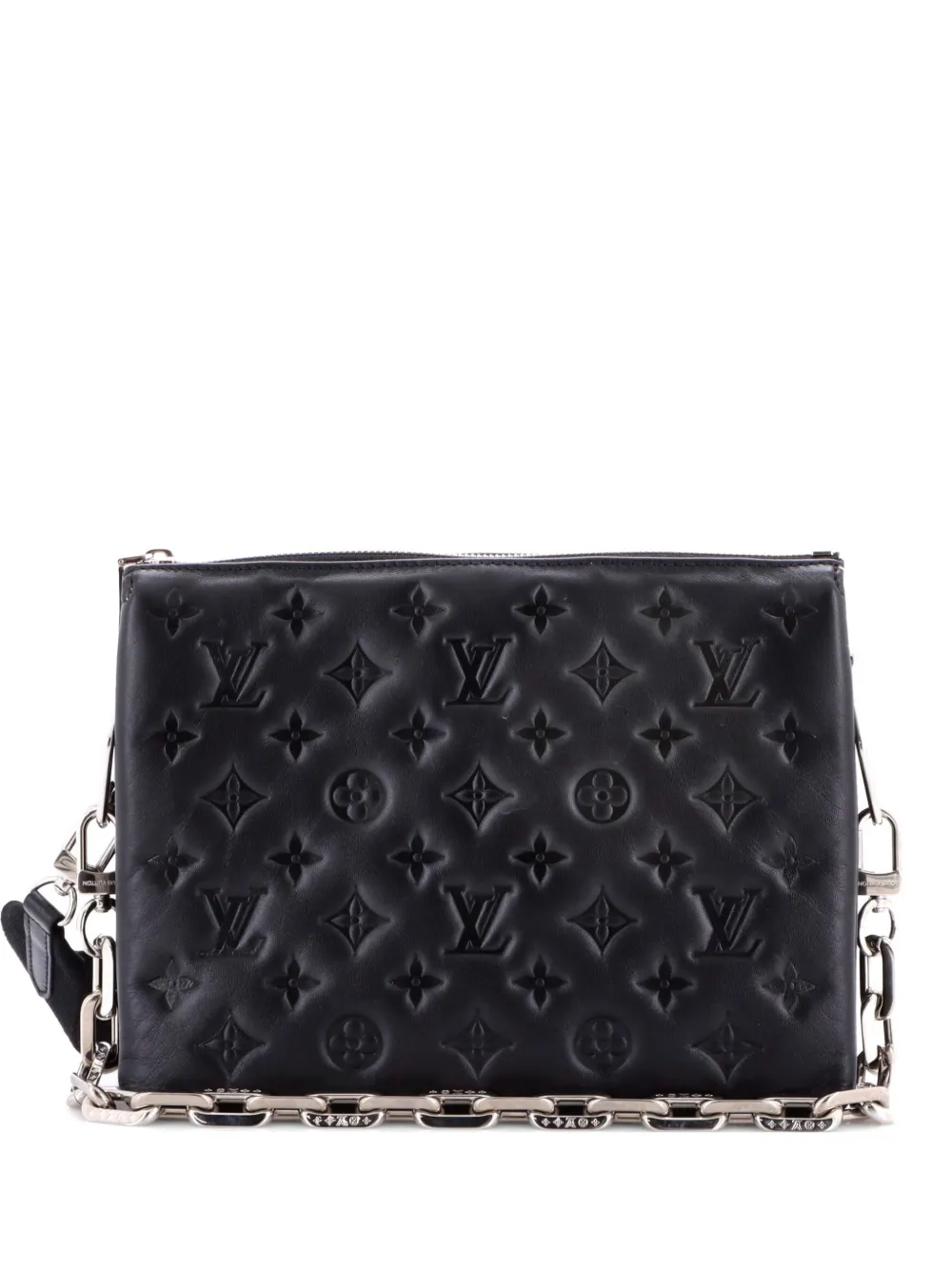 Louis Vuitton Pre-Owned Coussin Bag Monogram Embossed Lambskin PM crossbody bag - Nero