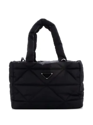 Prada Pre-Owned 2024 Re-Nylon 2wayハンドバッグ S | ブラック