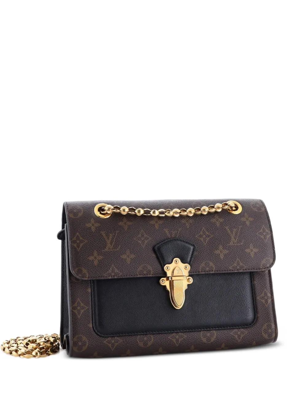 Louis Vuitton Pre-Owned Victoire Handbag Monogram Canvas and Leather shoulder bag - Nero