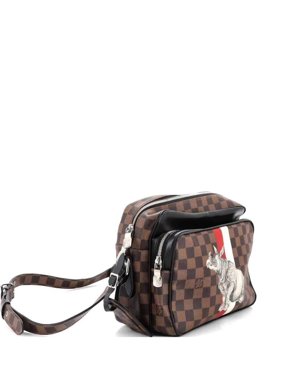 Louis Vuitton Pre-Owned Nil Messenger Bag Limited Edition Chapman Savane Damier PM crossbody bag - Marrone