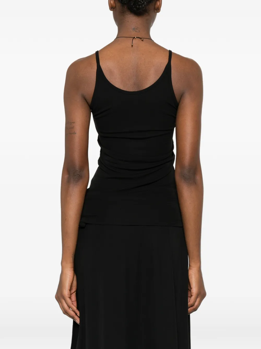 TOTEME Tanktop met logo Zwart