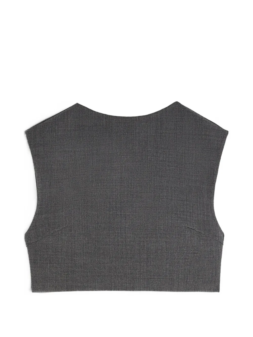 Jil Sander Top crop - Grigio