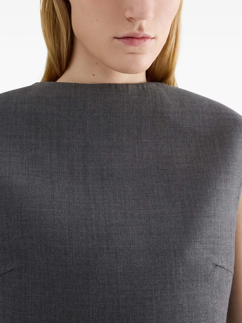 twill crop top