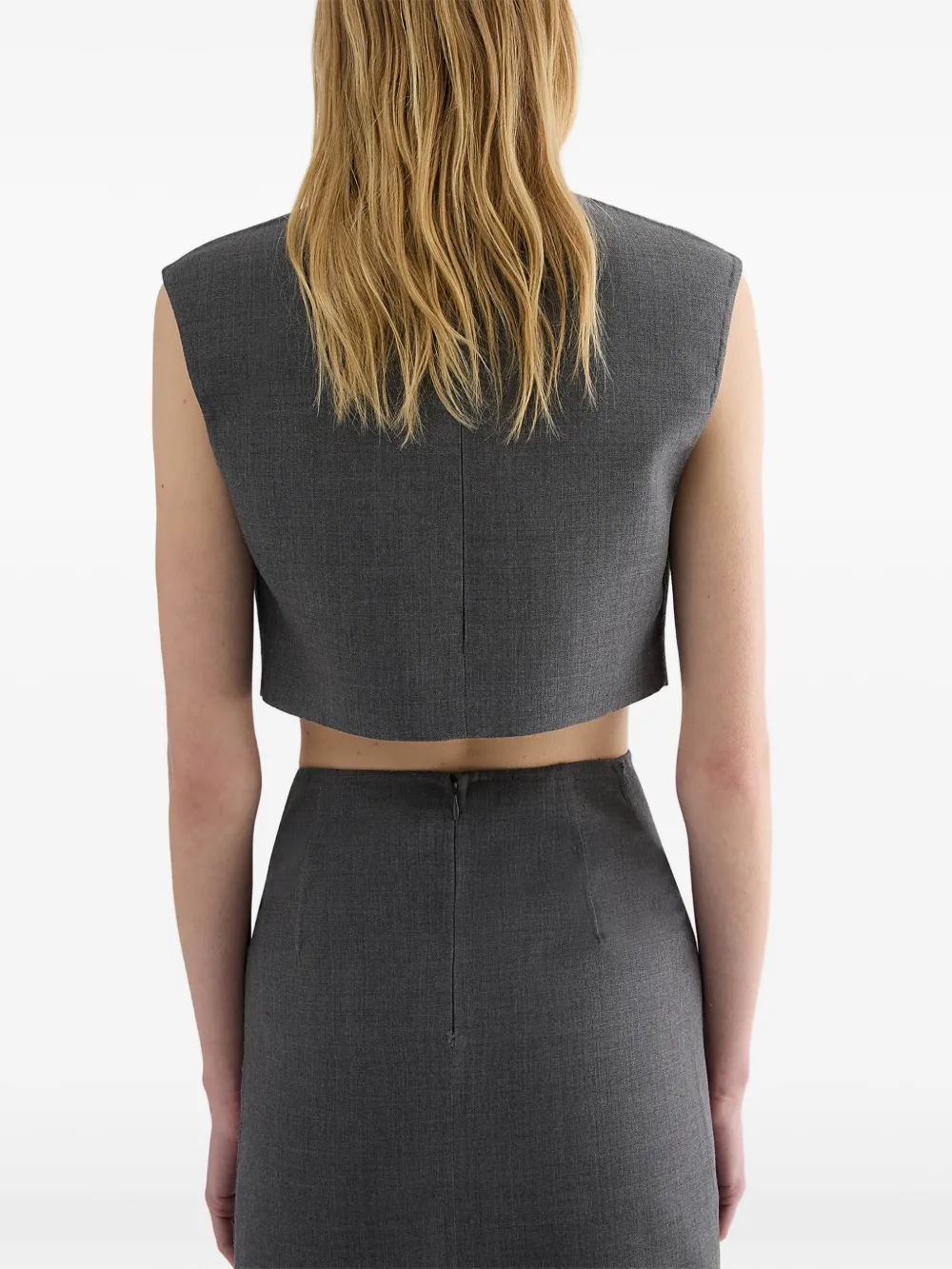 twill crop top