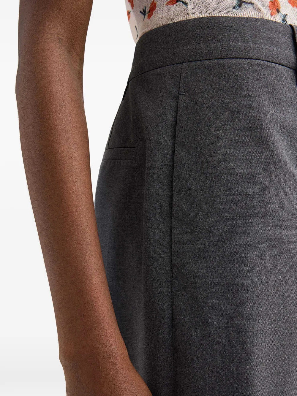 Jil Sander Popeline broek Grijs