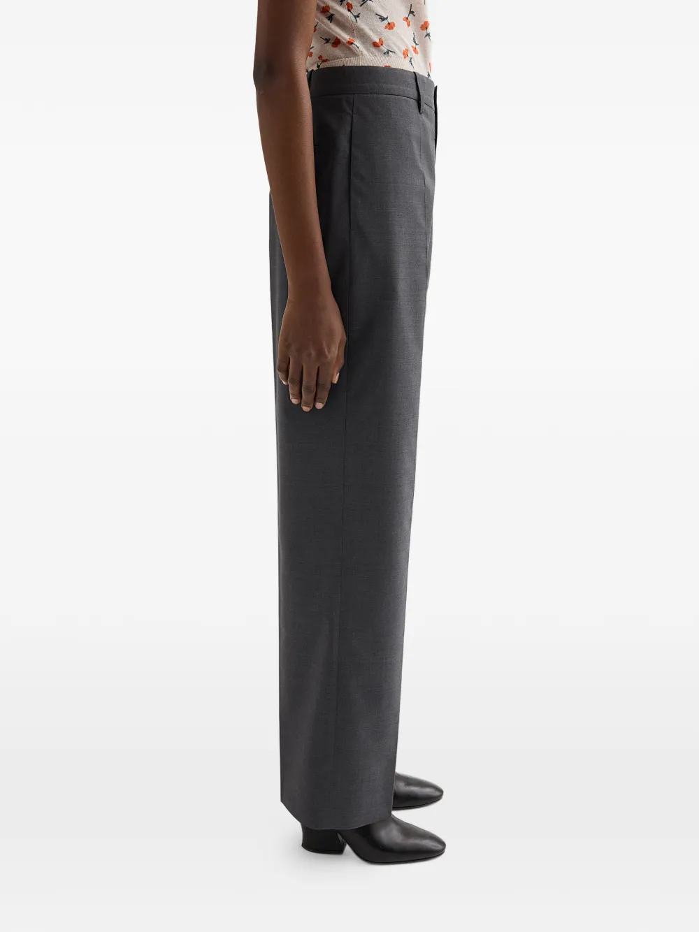  Jil Sander Poplin Trousers - Grey 