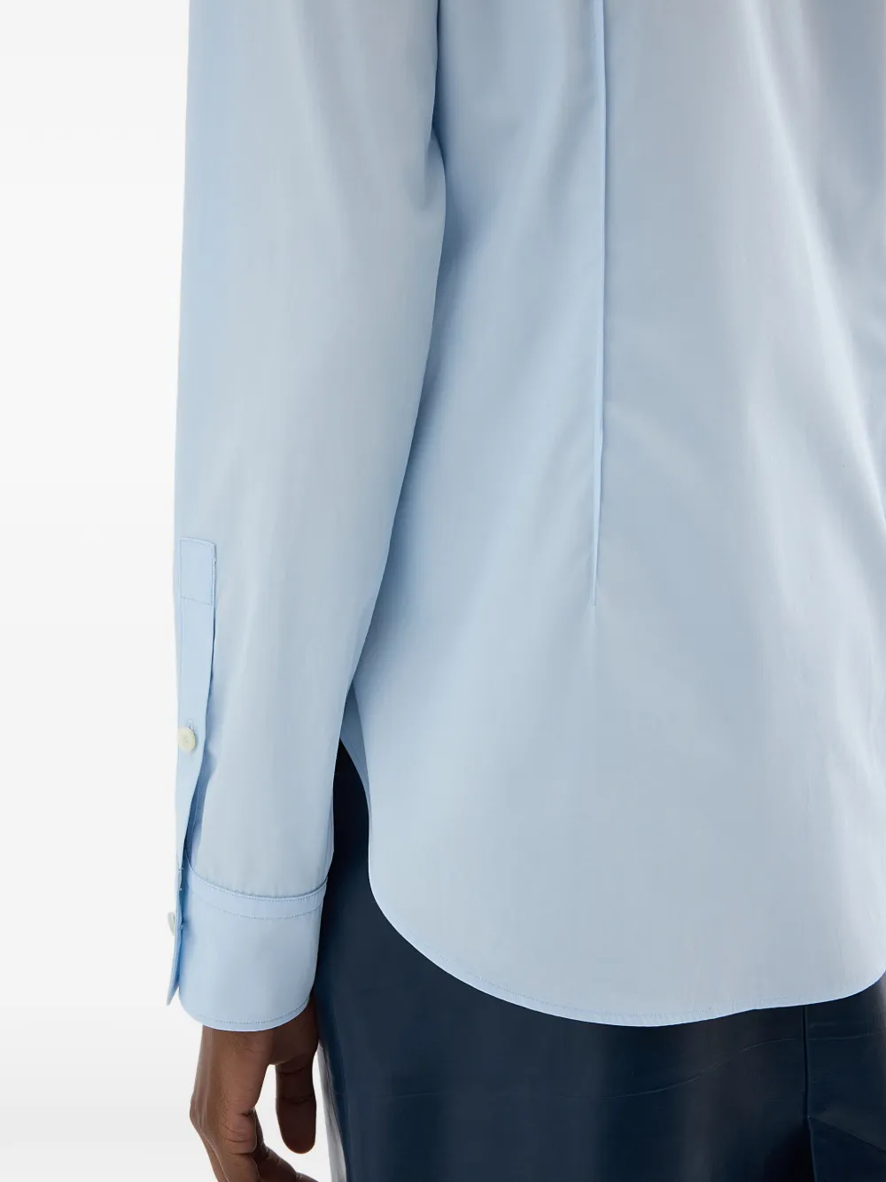  Jil Sander Lightweight Poplin Shirt - Blue 