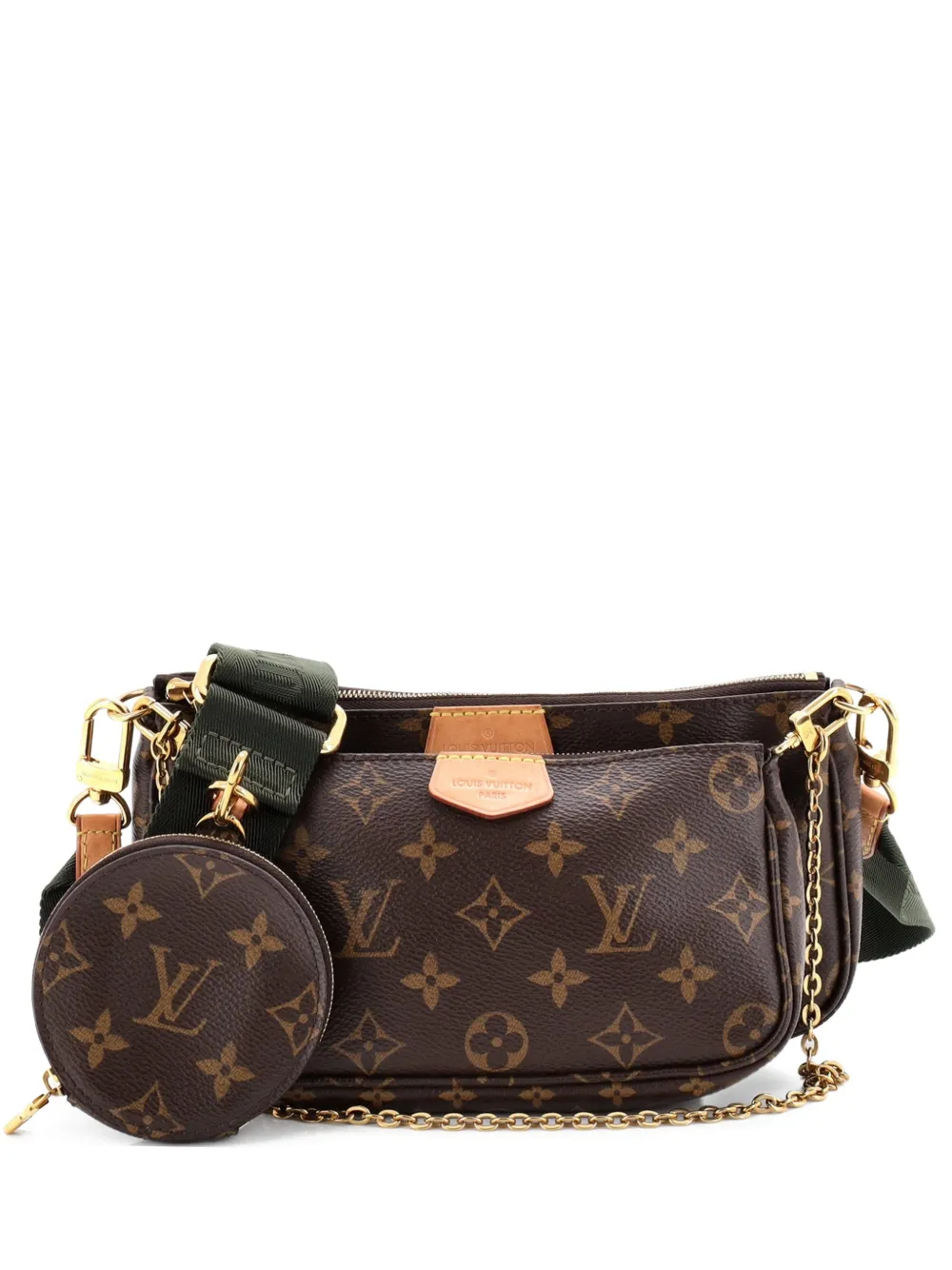 Louis Vuitton Pre-Owned Multi Pochette Accessoires Monogram Canvas crossbody bag - Marrone