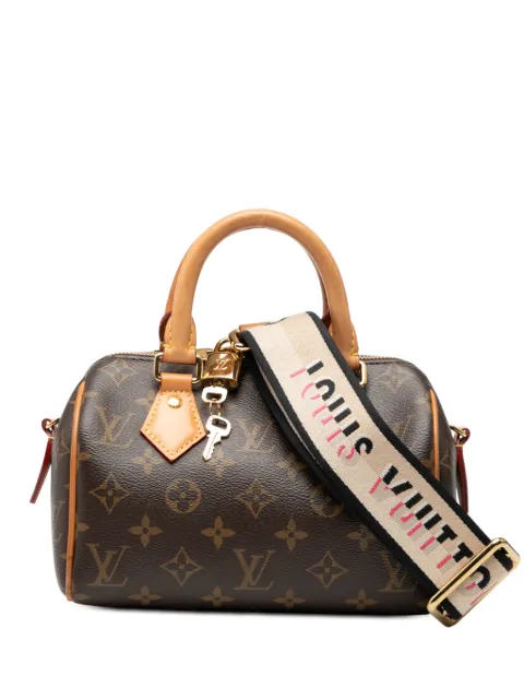 Louis Vuitton Pre-Owned 2021-2026 Monogram Speedy Bandouliere 20 satchel