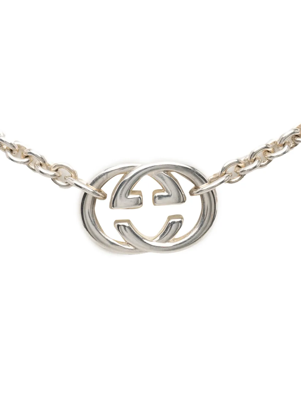 Gucci Pre-Owned Collana con pendente GG in argento sterling 2000-2015