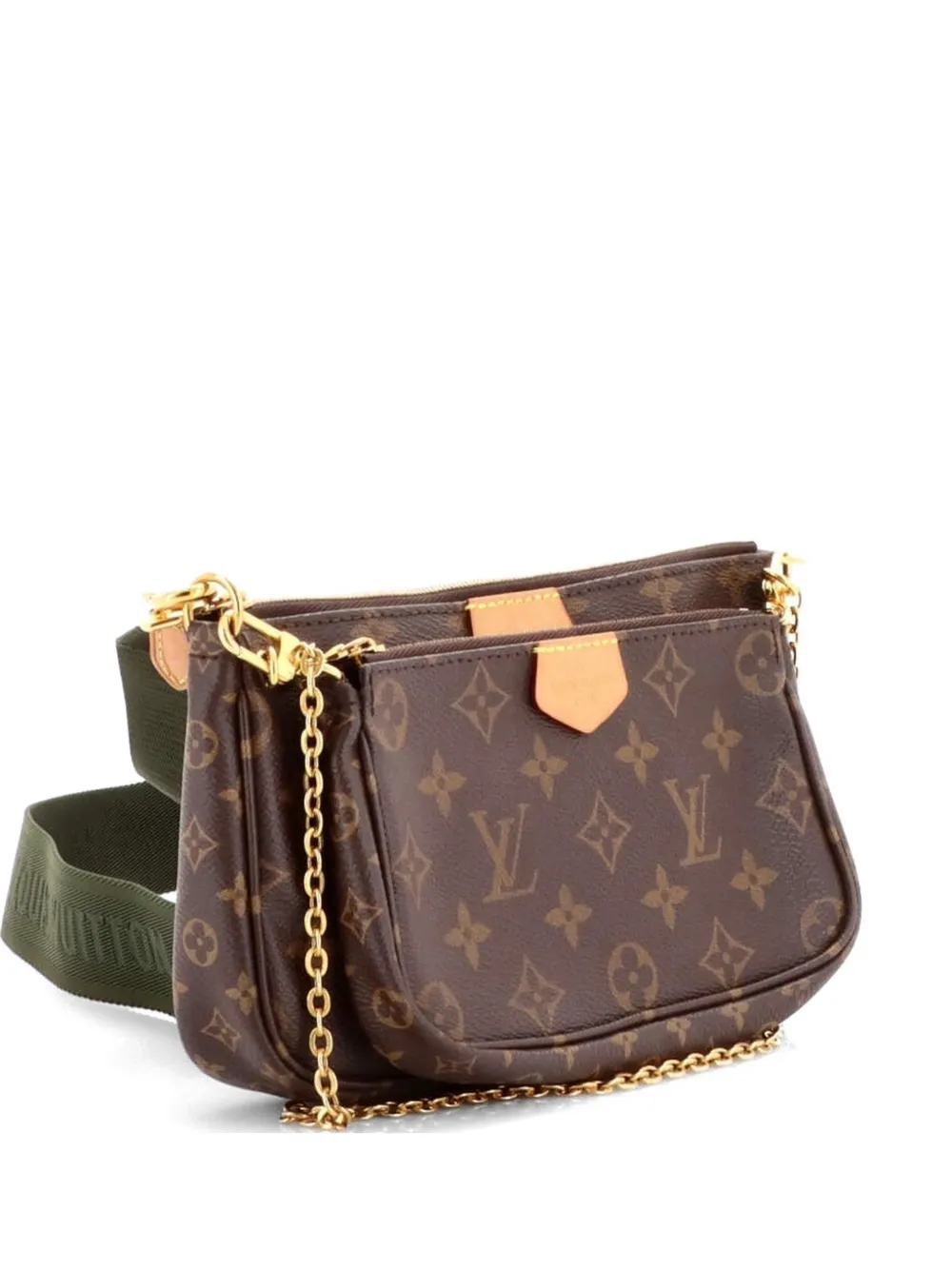 Louis Vuitton Pre-Owned Multi Pochette Accessoires Monogram Canvas crossbody bag - Marrone