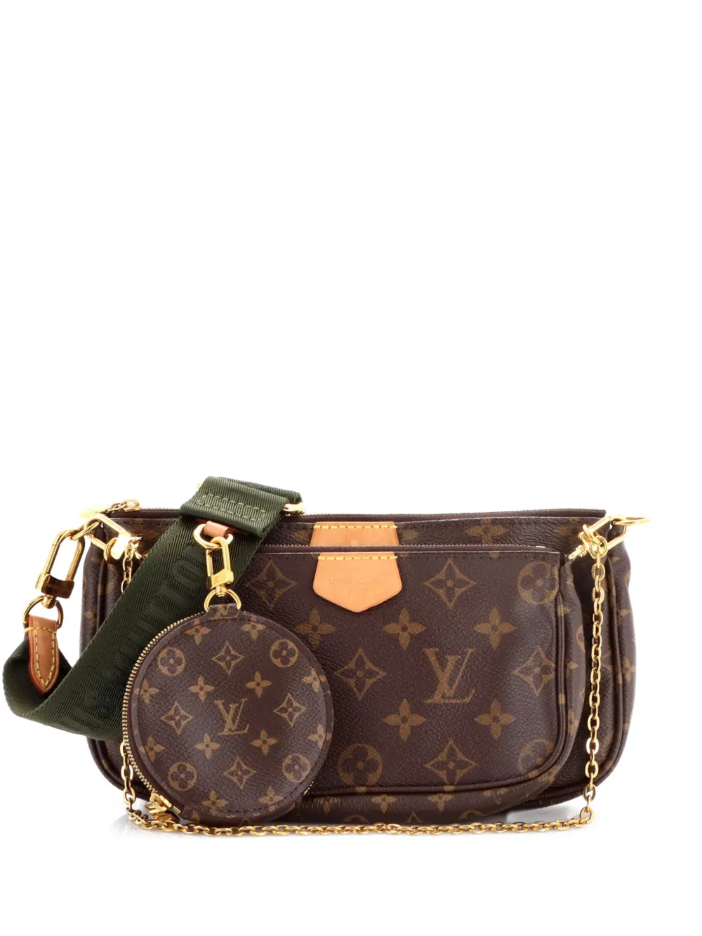 Louis Vuitton Pre-Owned Multi Pochette Accessoires Monogram Canvas crossbody bag - Marrone
