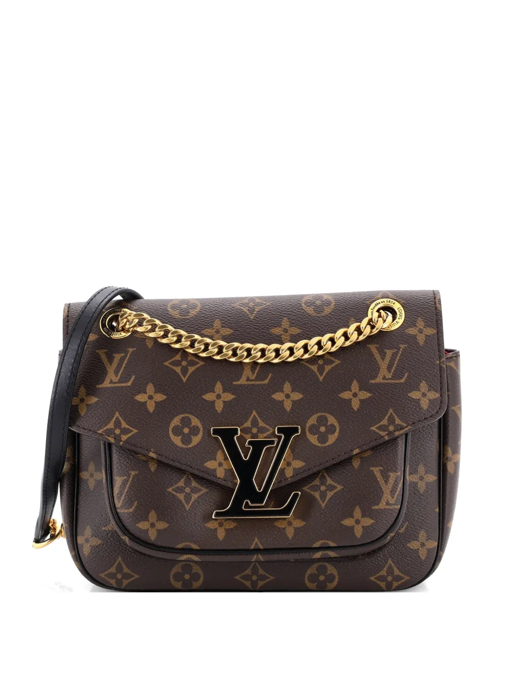 Louis Vuitton Pre-Owned Passy Handbag Monogram Canvas crossbody bag - Marrone