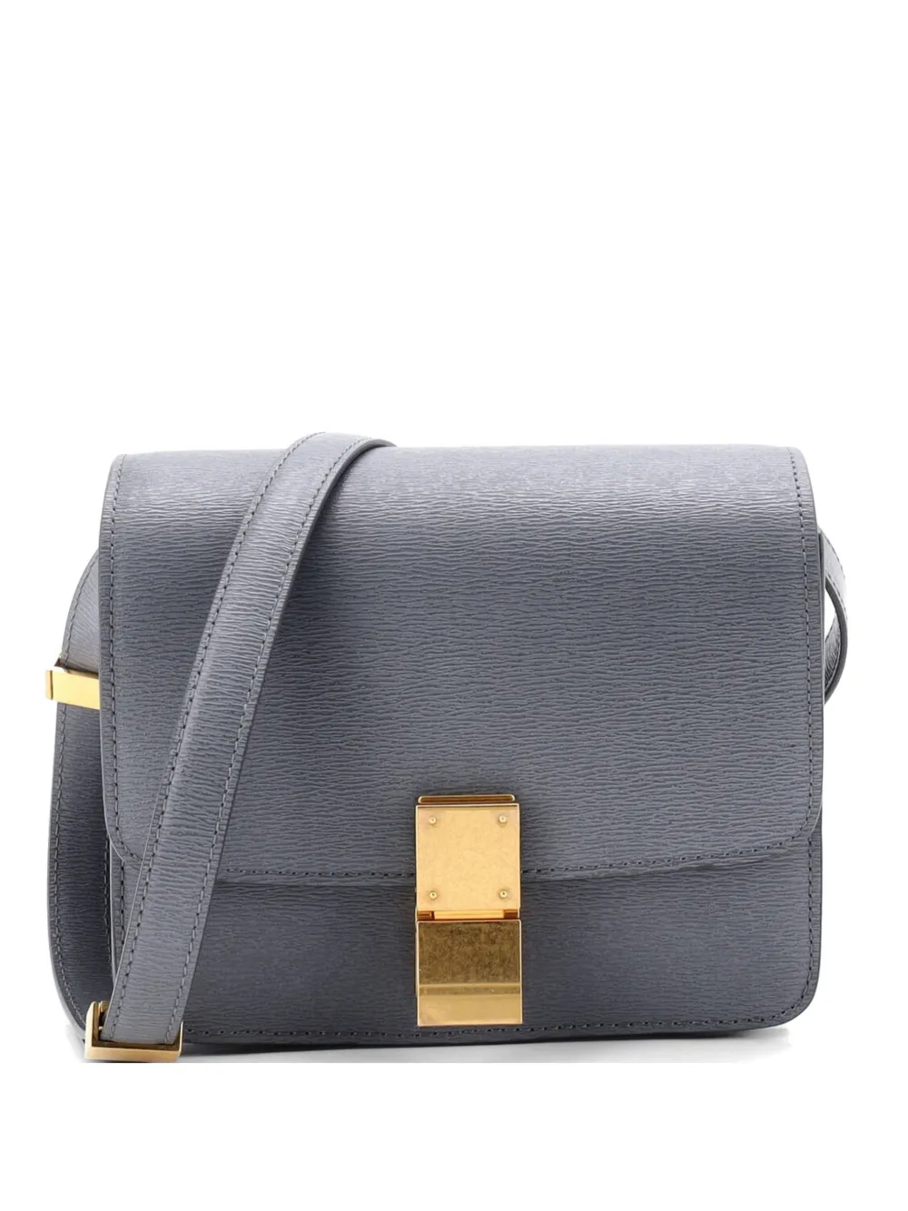 Celine Pre-Owned Classic Box Bag Grainy Leather Teen shoulder bag - Grey