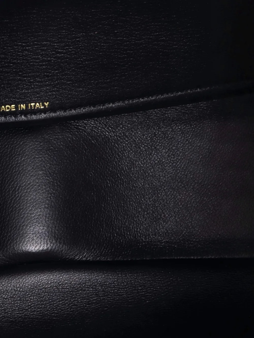Vlogo Moon Leather Medium Tote Bag