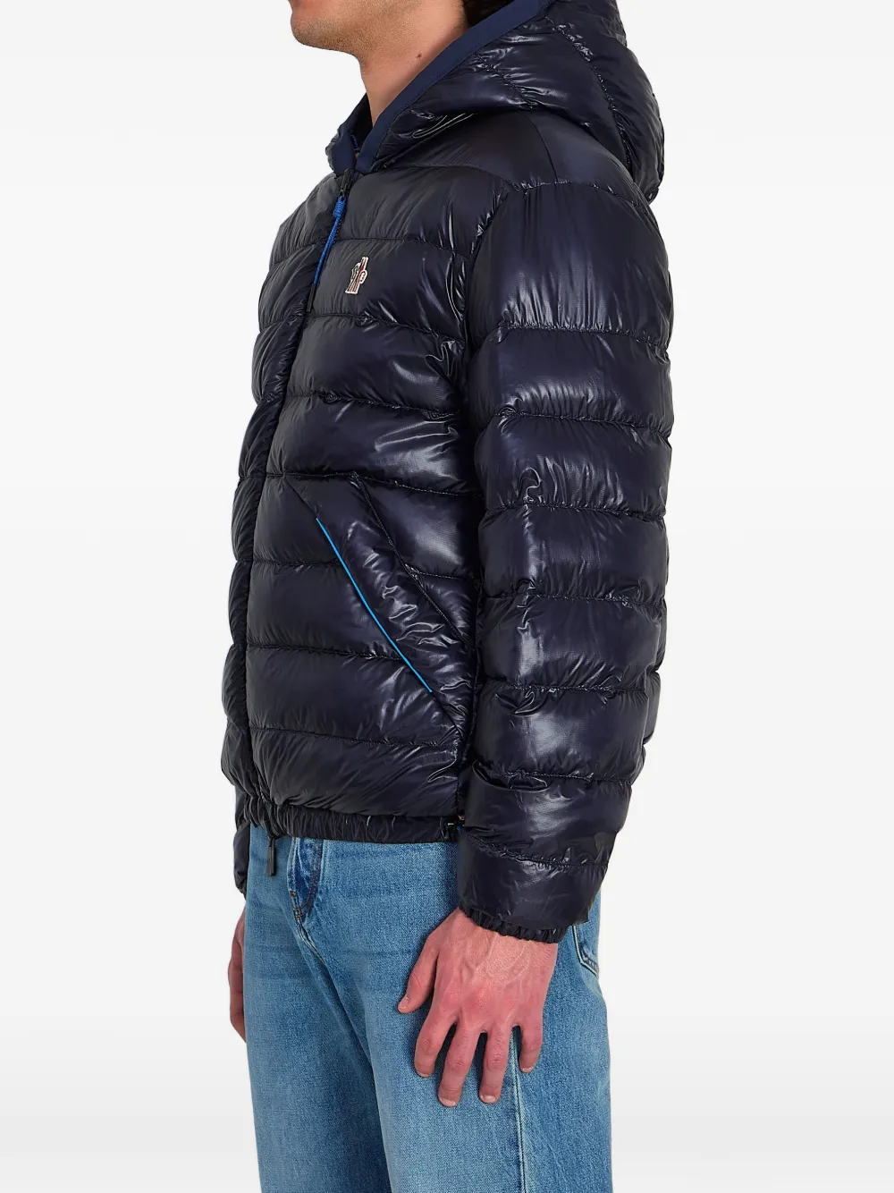 Moncler Grenoble Berguns omkeerbaar jack met capuchon Blauw