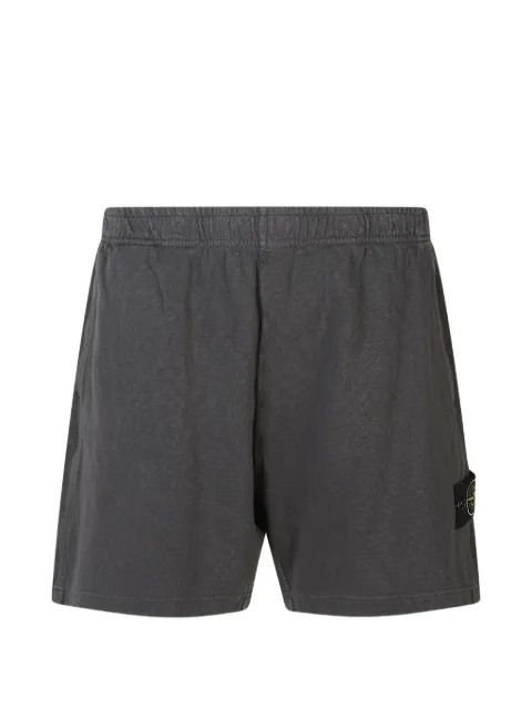 Stone Island 6200014 malfilé fleece old-effect shorts