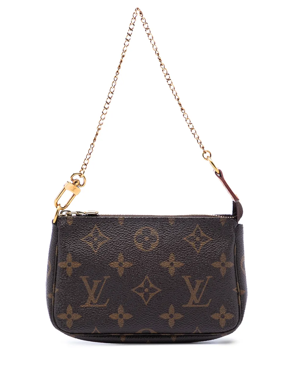 Louis Vuitton Pre-Owned 2017 Monogram Mini Pochette Accessoires handbag - Marrone